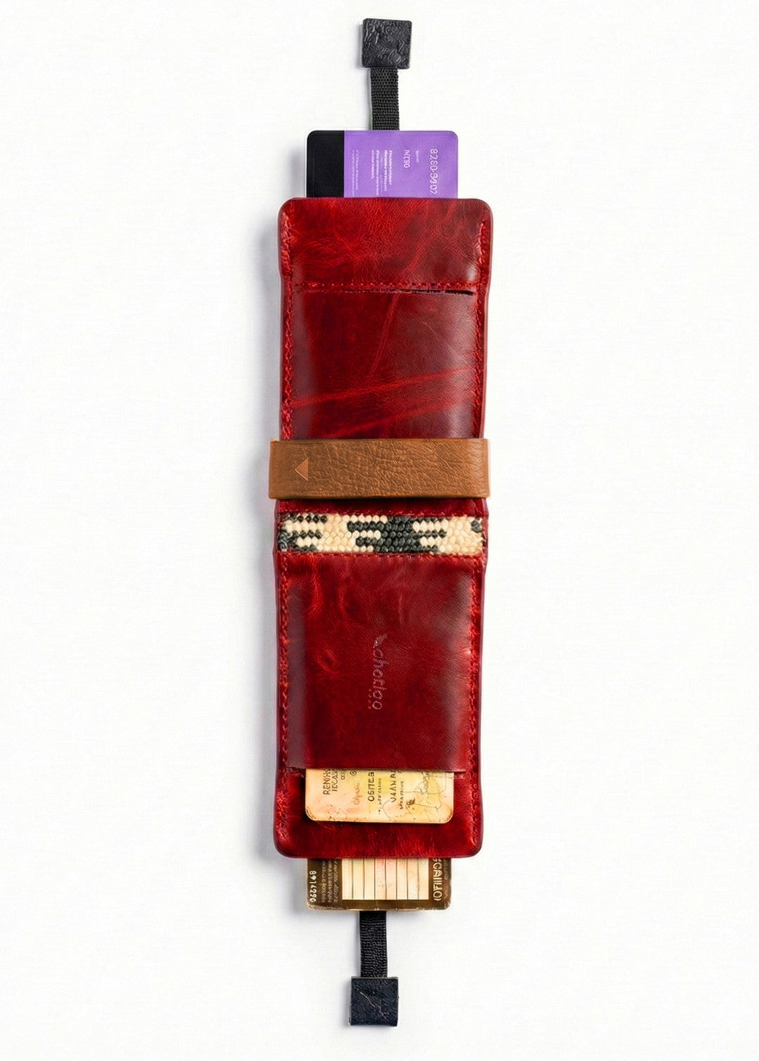 Flap Bifold Burgundy