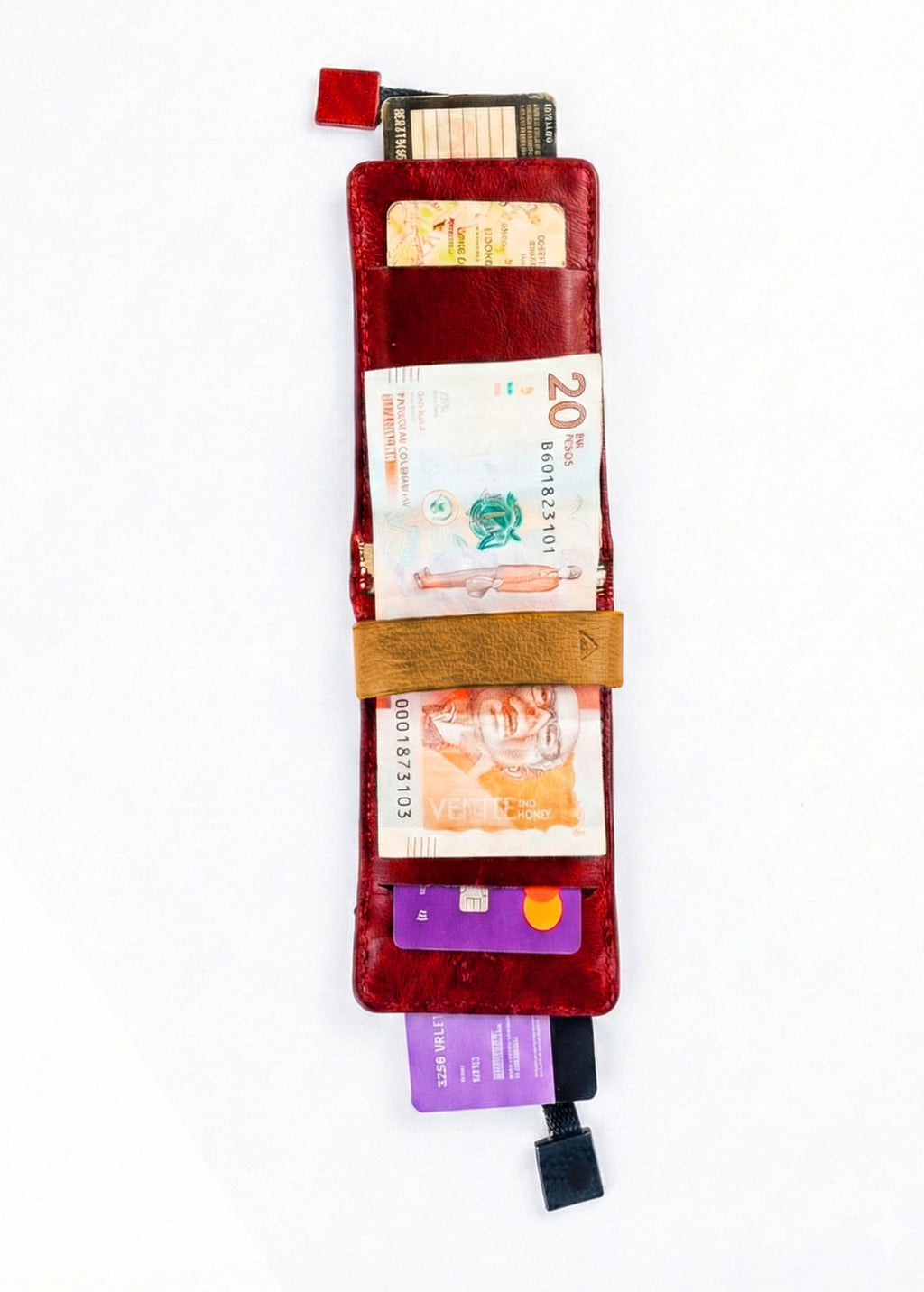 Flap Bifold Burgundy